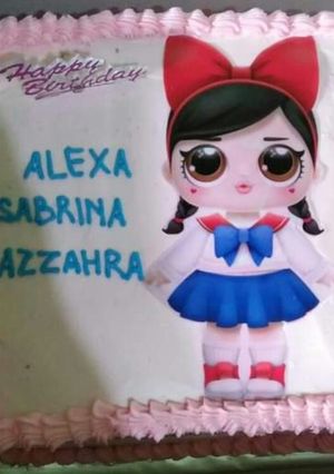 Foto resep Kue Tart LoL lucu