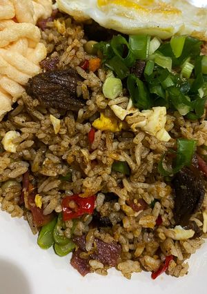 Foto resep Nasi Goreng Rendang