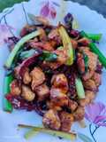 Szechuan chicken cara saya