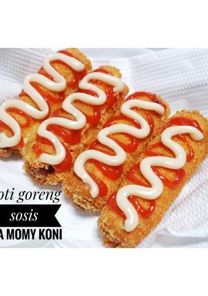 Foto resep Roti goreng sosis