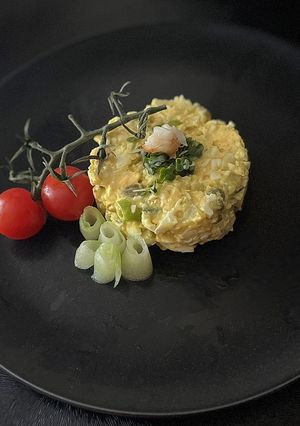 A picture of Crab & Potato Egg Salad.