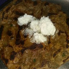 A picture of Chapati of pearl millet (bajra).