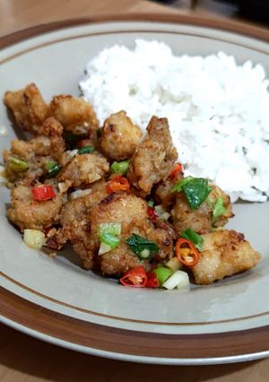 Foto resep Ayam Krispi Cabe Garam Karya Anindya
