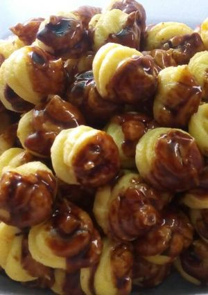 Una foto de Profiteroles caseros