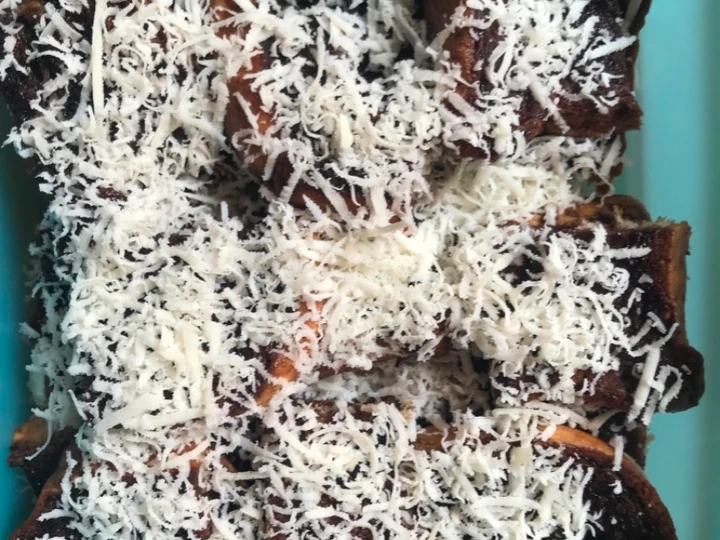 Cara Mudah Membikin Resep Roti panggang teflon rendam coklat yang Lezat Anti Ribet, Lezat