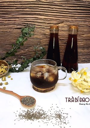 Hình của món Trà bí đao.
