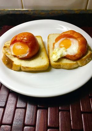 Una foto de Tomates asados rellenos