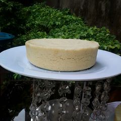 Simple steamed vanilla cake A picture of Simple steamed vanilla cake.