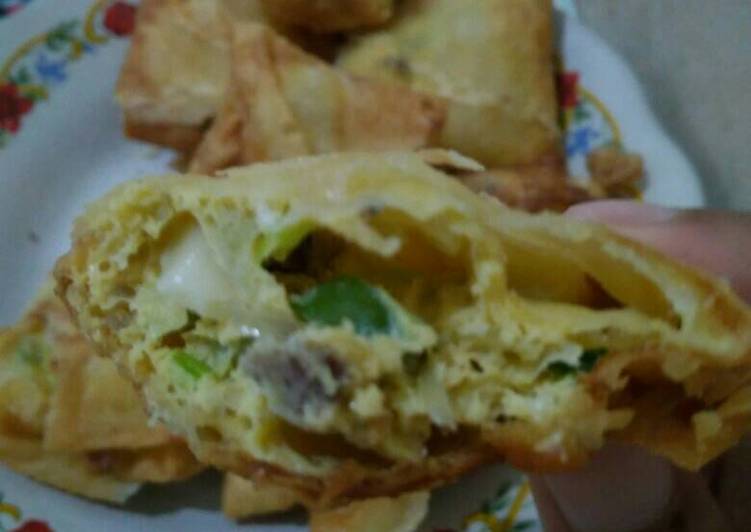 Martabak telur rumahan