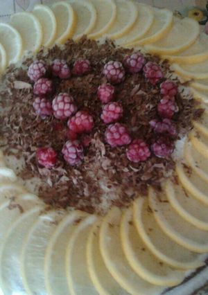 Citromos torta recept fotója