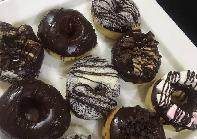 Resep Chocolate Doughnuts 🍩 yang Enak