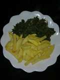 Chips and leftover managu