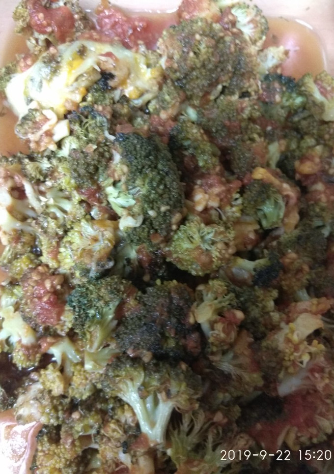 Una foto de Brócoli al horno