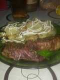 Marucha deshuesada con papas al horno