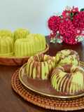 Pudding Alpukat Vla Coklat
