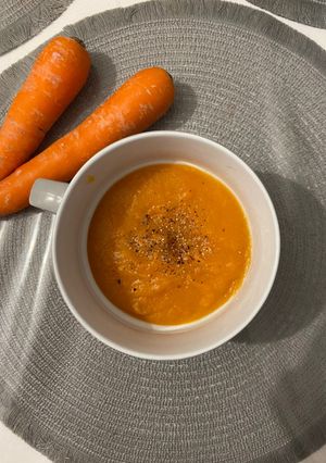 Une photo de Velouté de carotte cookeo