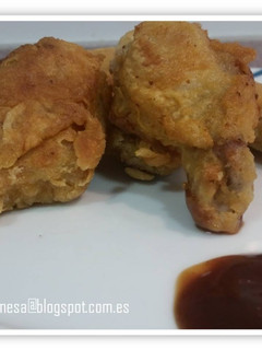 Una foto de Alitas de pollo al estilo Kentucky Fried Chicken