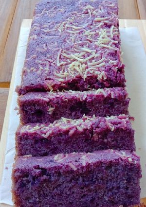 Foto resep Cake Ubi Ungu