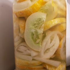 Pickled Cucumbers A picture of Pickled Cucumbers.