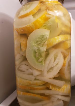 A picture of Pickled Cucumbers.