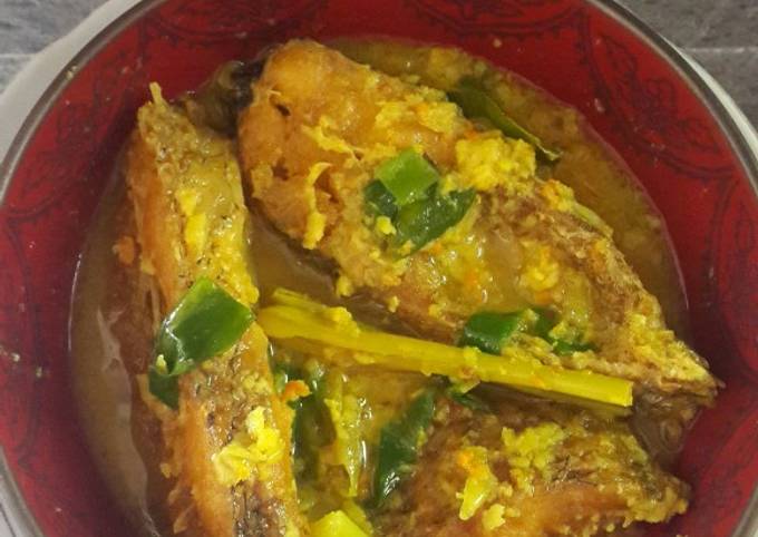 Resep Gurame masak kuning Anti Gagal