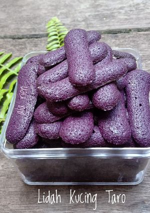 Foto resep Lidah Kucing Taro Teflon