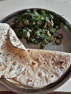 A picture of Bhindi sabji.