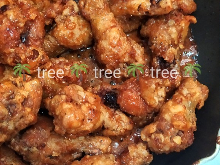 Resep Honey chicken wings, Sempurna