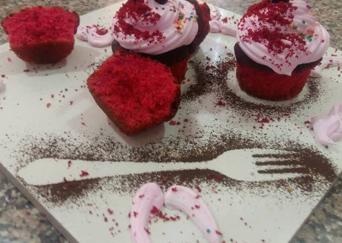 Recipe of Speedy Red velvet cup cake