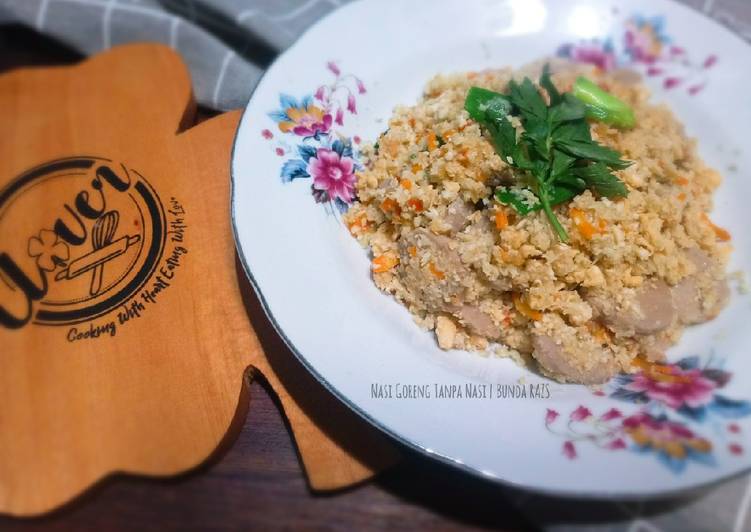 Panduan Mempersiapkan Nasi Goreng Tanpa Nasi (Kembang Kol Panduan Mempersiapkan Nasi Goreng Tanpa Nasi (Kembang Kol