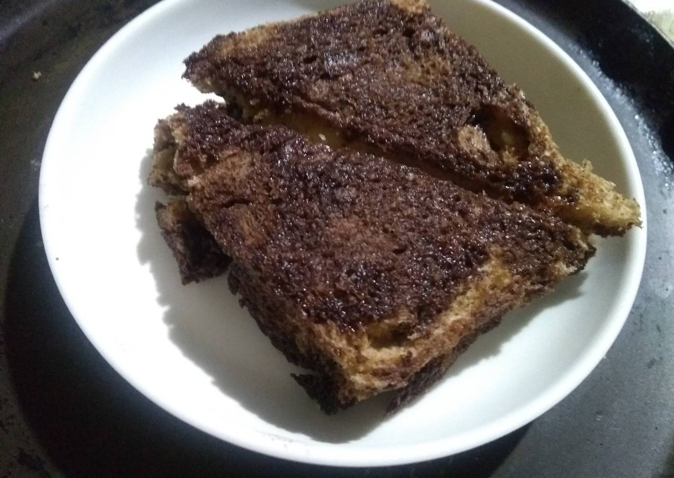 Cold chocolate sandwich
