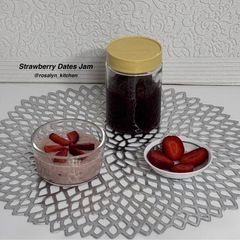 A picture of Strawberry Dates Jam (No Sugar | No Pectin) 🍓.
