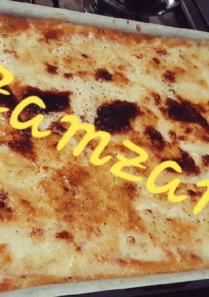 صورة لوصفة معكرونة بشاميل لذيذة