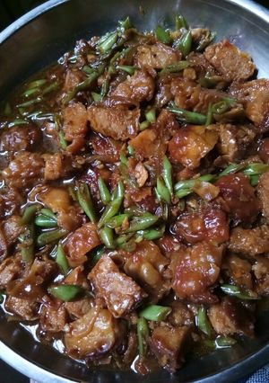 Foto resep Baby Buncis ples Somay saos Lada Hitam