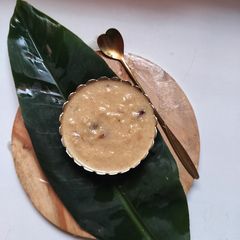 Banana kheer A picture of Banana kheer.