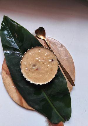 A picture of Banana kheer.