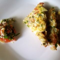 A picture of Bread omelet.