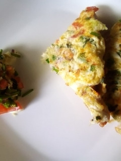 A picture of Bread omelet.