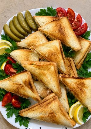 عکسی از دستور اسنک مرغ