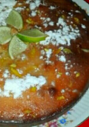 Una foto de Bizcocho limón húmedo