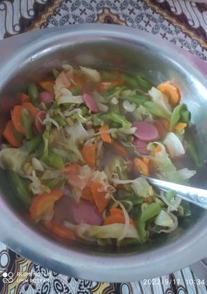 Foto resep Tumis sosis kol buntel (buncis wortel)