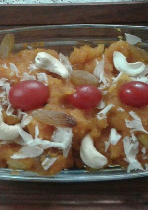 A picture of Papite ka Halwa.