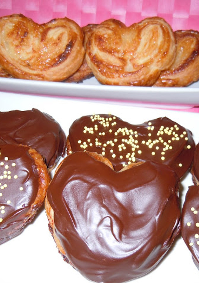 Una foto de Palmeritas de chocolate