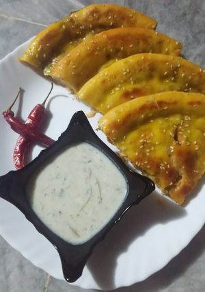 A picture of Patila baked chicken nan.