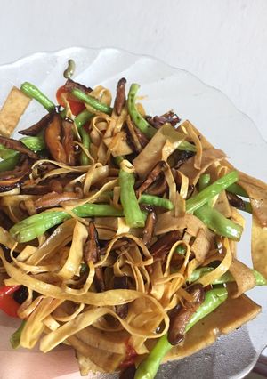 Hình của món Thập cẩm chay.
