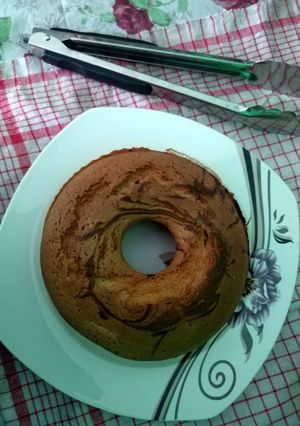 Foto resep Bolu marmer ekonomis (takaran gelas)