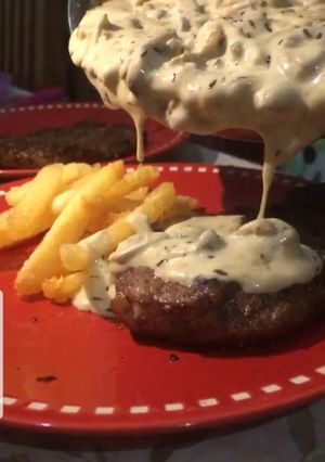 Foto resep Steak hokubee with mushroom sauce by wiliam g