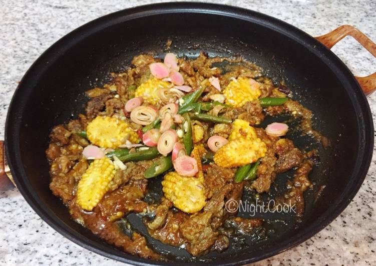 Cara Membuat Tumis Daging Kecombrang, Lezat Sekali
