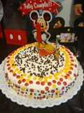 Torta de cumpleaños de Mickey Mouse