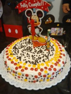 Una foto de Torta de cumpleaños de Mickey Mouse